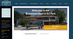 Desktop Screenshot of beaumonthotelks.com